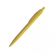 WIPPER, ручка шариковая, желтый, пластик с пшеничным волокном