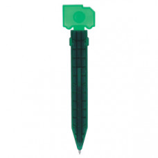 Магнит "Грузовик"; зеленый; 14,5х2,5х0,5 см; пластик; тампопечать