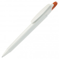OTTO, ручка шариковая, оранжевый/белый, пластик