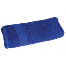 Полотенце махровое «Банный день», синий